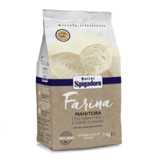 Farina Spigadoro Manitoba Grano Decorticato Kg.1