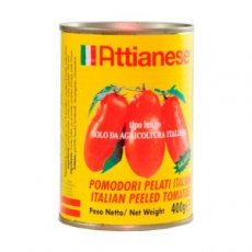 Pomodori Pelati Attianese Smaltati Strappo Gr.400