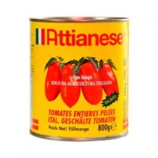 Pomodori Pelati Attianese Smaltati Strappo Gr.800