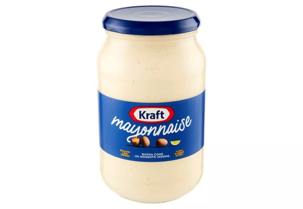 Maionese Kraft Mayo Vaso Vetro Ml.1000