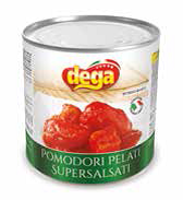 Pomodori Pelati Supersalsati Dega Kg.3