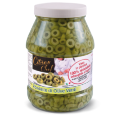 Olive Verdi Rondelle Salamoia Citres P.p. Gr.2300